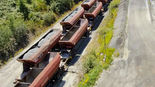 La ligne de fret Parthenay - St-Varent en service debut 2024 avec des trains ecorail transport Membre du réseau Captrain Europe qui circuleront