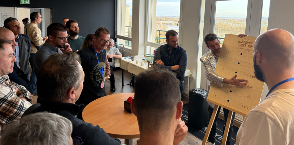 photo election collegue en or toutes les equipes ecorail transport, membre du reseau europen captrain etaient reunies pour ce début d'annee,