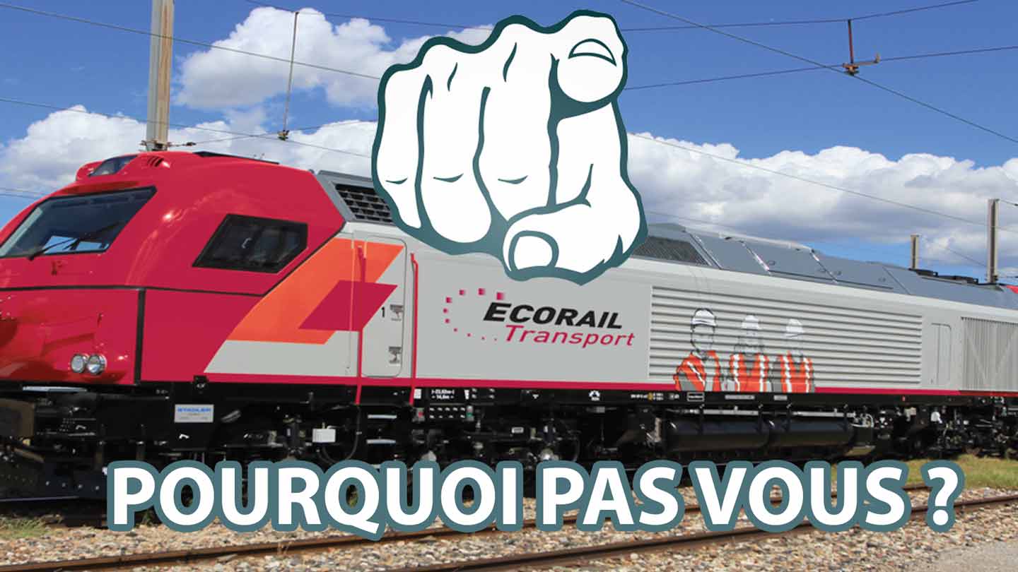 cdi conducteur de train, rejoignez une entreprise dynamique a taille humaine ECORAIL Transport fret ferroviaire de marchandises 37 79 94