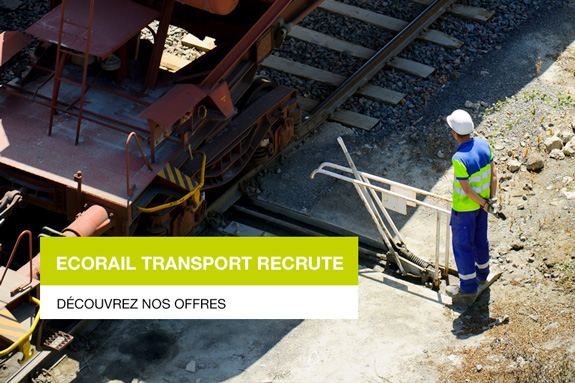 l'entreprise de transport ferroviaire ou fret ferroviaire en france ecorail transport Membre du réseau Captrain Europe recrute. 