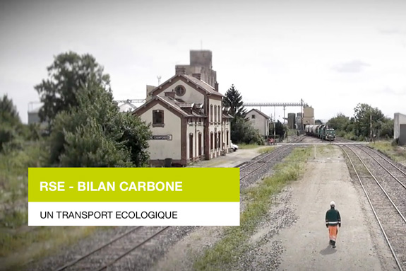 ecorail transport reduit votre bilan carbone et vos emission de co2 et s'integre dans votre demarche rse avec le transport ferroviaire ou fret ferroviaire en france sur le reseau SNCF