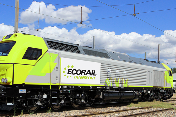 ecorail transport dispose de locomotives electriques participant a la reduction des gaz a effet de serre